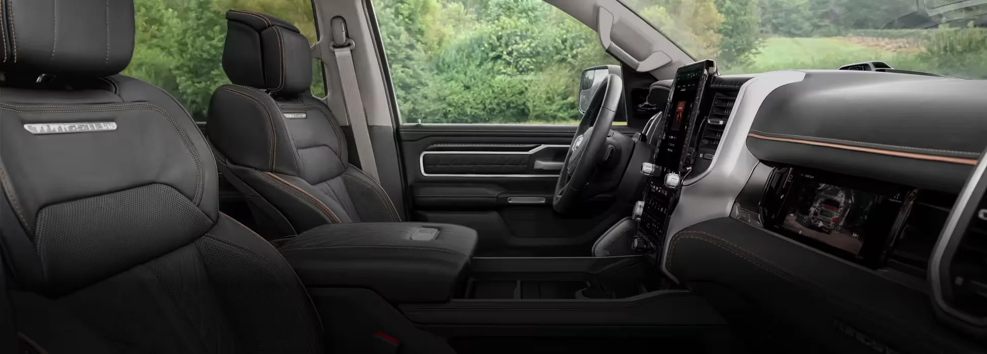 2026 RAM 1500 exterior view showcasing full-size pickup styling
